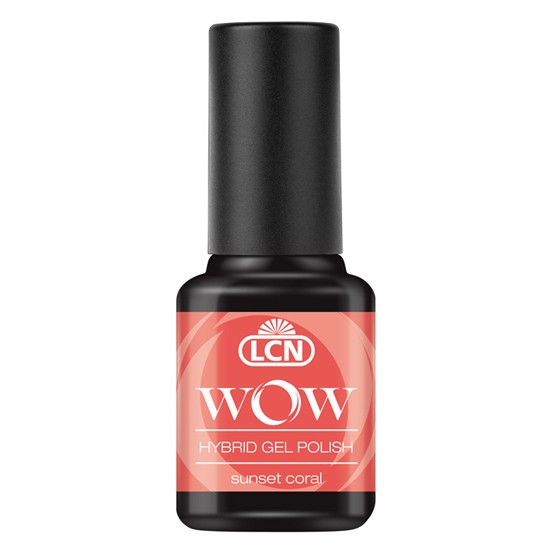 LCN WOW Nagellack sunset coral