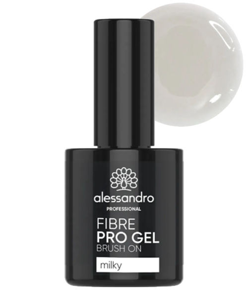 alessandro Fibre Pro Gel Brush On milky white