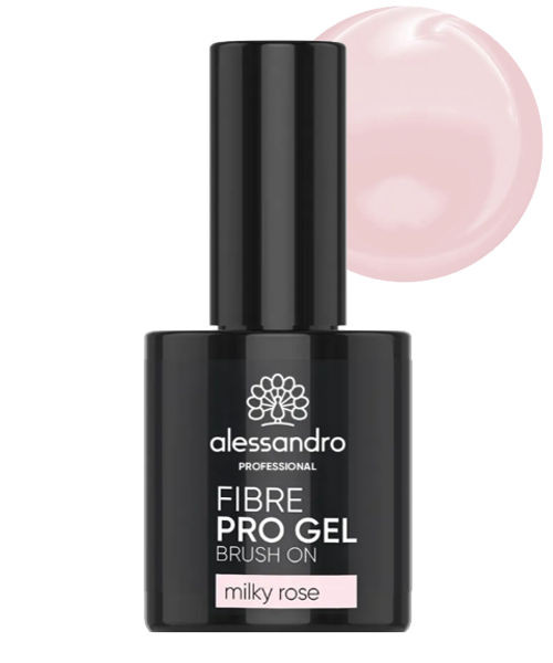 alessandro Fibre Pro Gel Brush On milky rose